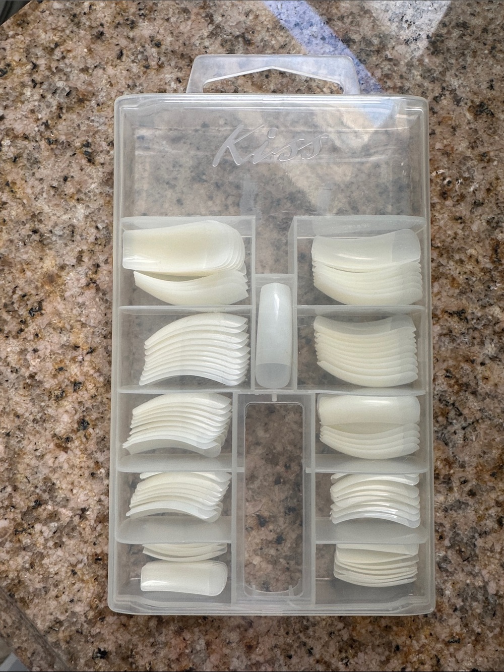 Kiss White False Nail Tip Kit